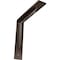 Ekena Millwork Stockport Steel Bracket, Hammered Brown 2"W x 10"D x 10"H BKTM02X10X10STHBR - alternate 1